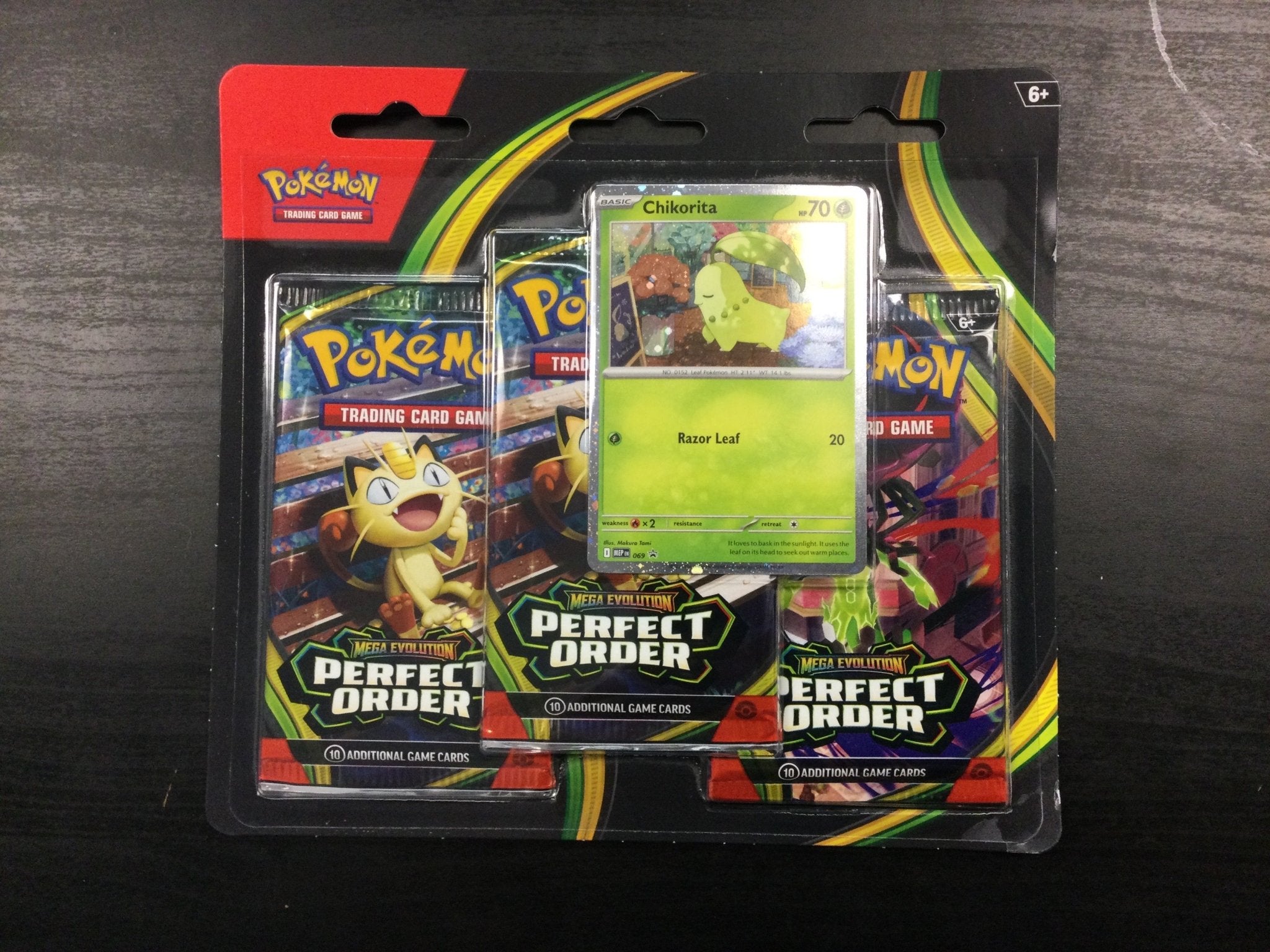 Pokémon Perfect Order 3 Pack Blister - WiredVillage Games - The Pokémon Company WiredVillage Games